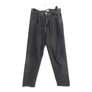 C / E by Current / Elliot Black Jeans 29 Front pleat Retro Tapered denim pants